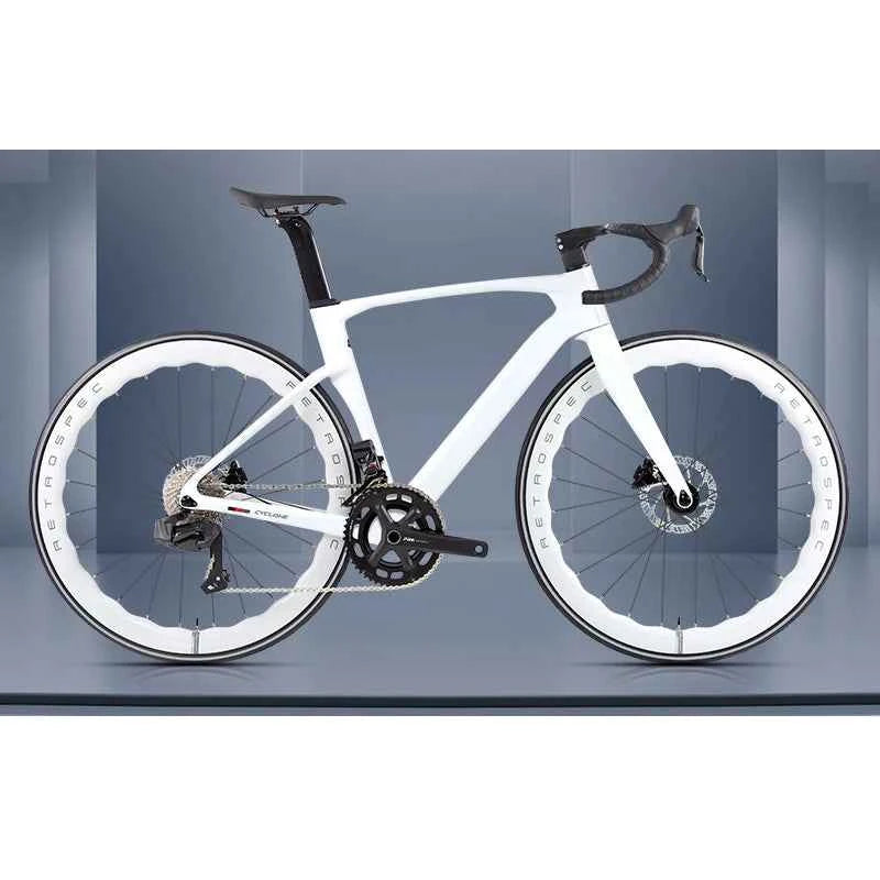 Twitter Full Carbon Road Bike Wireless Electronic Shifting WheelTop EDS TX 2X12 Speed Hydraulic Disc Brake Adult Men&