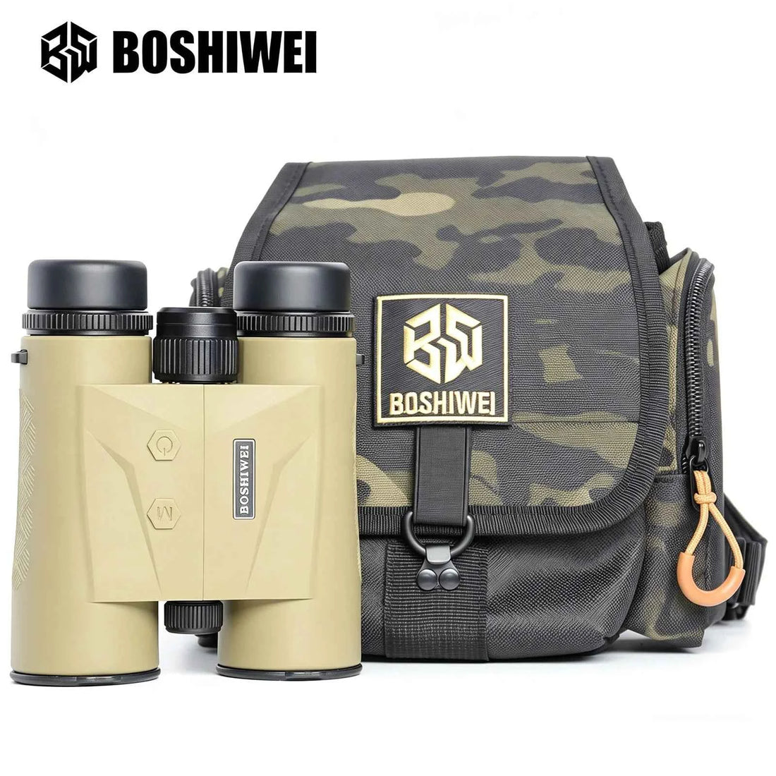 BOSHIWEI BSW 10X42 ED Laser Rangefinding Binoculars – IPX7, 1800m / 2400m, Hunting &amp; Golf