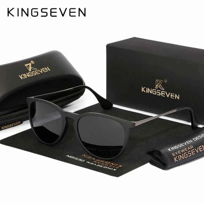 KINGSEVEN S28 Cat Eye Sunglasses – Plastic Frame, UV400, Women
