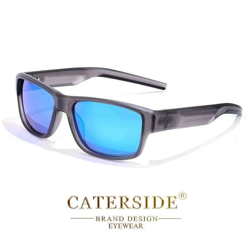 CATERSIDE New Polarized Sunglasses Men Outdoor Sports Small Frame Sun Glasses Fishing Cycling Fashion Eyewear Lunette De Soleil