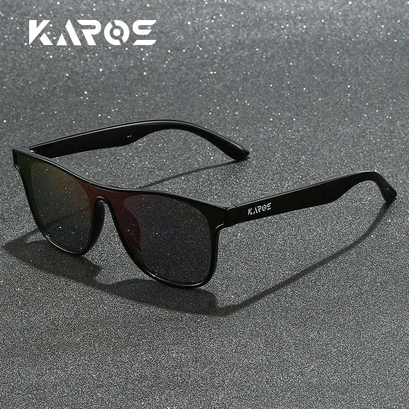 KAROS YZ2016 Polarized Rectangle Sunglasses – Oversized UV400, Unisex