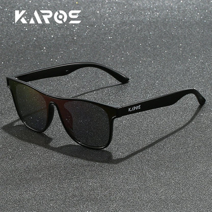 KAROS YZ2016 Polarized Rectangle Sunglasses – Oversized UV400, Unisex