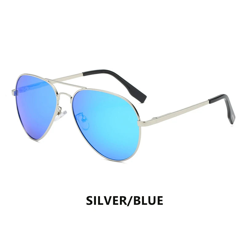 Aviation Pilot Polarized Sunglasses UV400 – Alloy Frame, Anti-Glare, Unisex