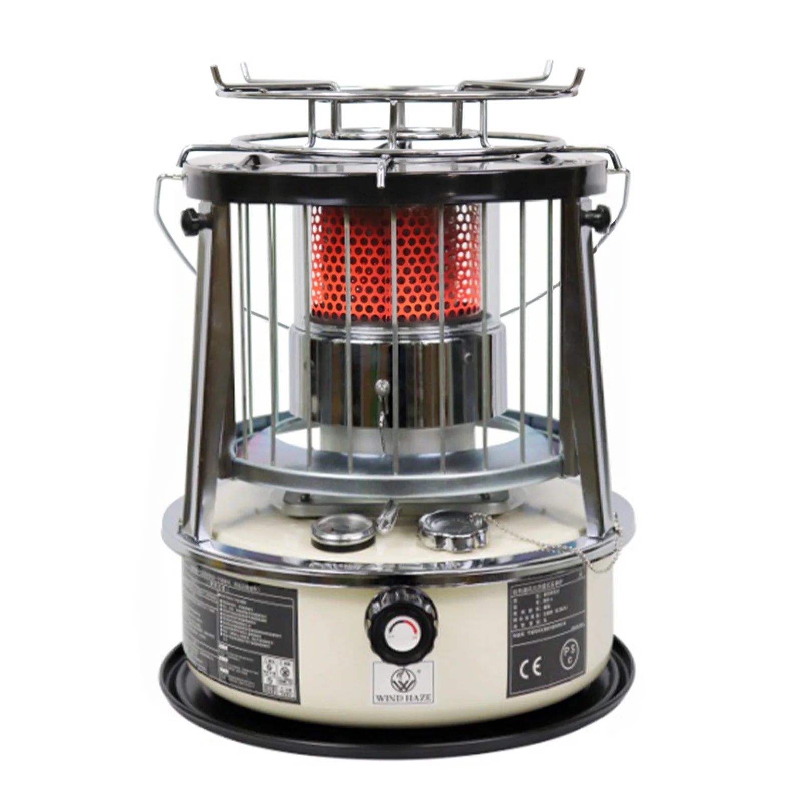Liftable Kerosene Camping Stove – Windproof Portable Heating Stove for Outdoor &amp; Home Use