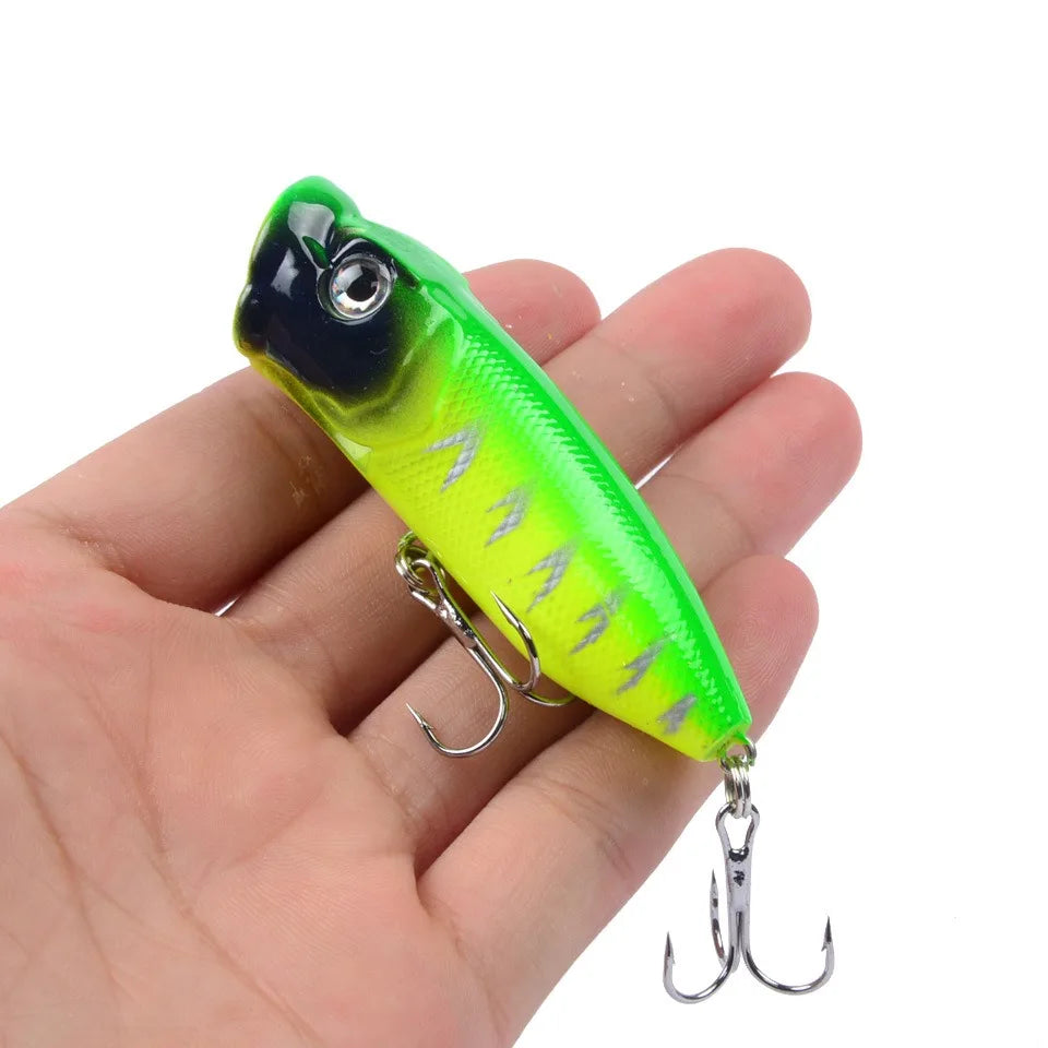 MingYan Topwater Popper Lure – 6.5cm / 12g, ABS Hard Bait, Size 