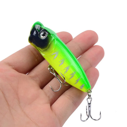 MingYan Topwater Popper Lure – 6.5cm / 12g, ABS Hard Bait, Size 