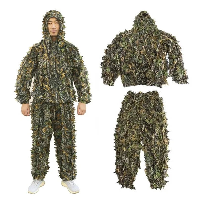 Ghillie Suit – Full Body Camouflage Hunting &amp; Tactical Training Outfit