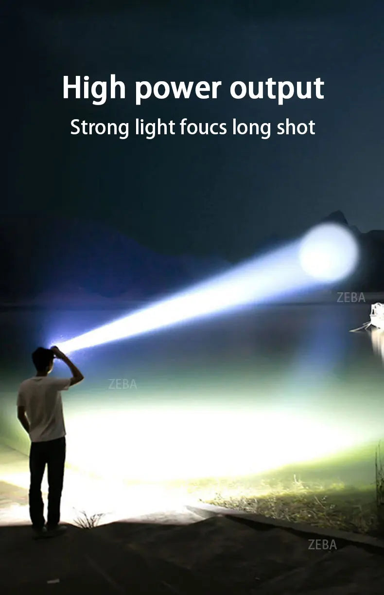 1000000LM Powerful Headlamp 800W Led Sensor Head Flashlight Long Range Headlight 18650 Rechargeable Head Lantern Fishing Camping