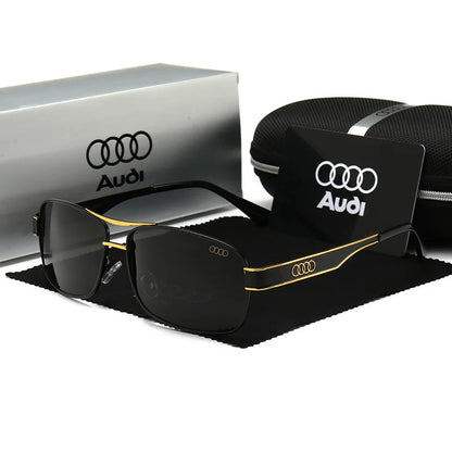 Audi Polarized Sunglasses – UV400 TAC Lens Anti-Glare Alloy Frame for Driving, Cycling &amp; Outdoor