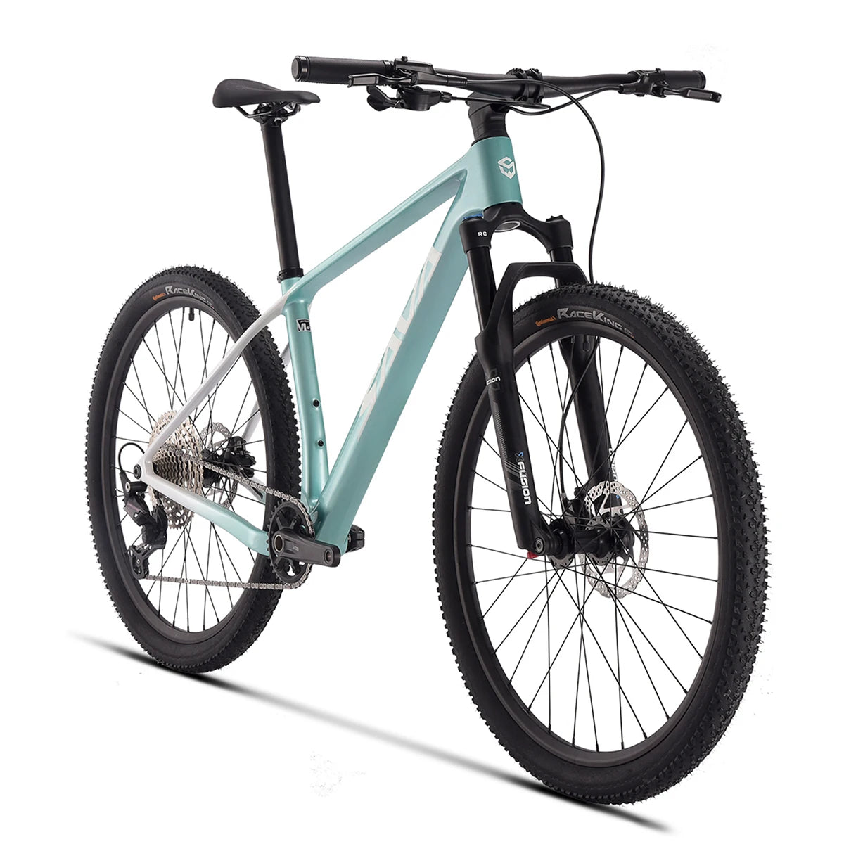 SAVA New Lantop 612 Carbon Fiber Mountain Bike, MTB Adult Bikes Mountain with SHIMANO DEORE M6100 12-Speed Components Bicycle