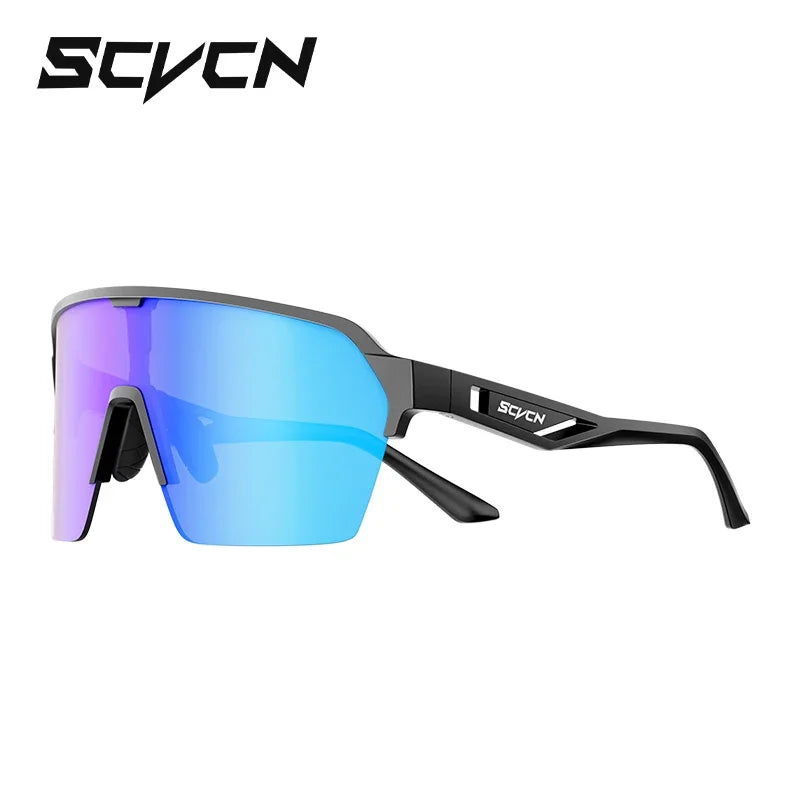 SCVCN Photochromic Cycling Sunglasses Glasses Bike Mountain Bicycle Hiking Golf UV400 Sports Glasses for Men Women Baseball 2026