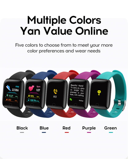 Fitness Smartwatch | Heart Rate, Sleep &amp; Activity Tracker | Android &amp; iOS
