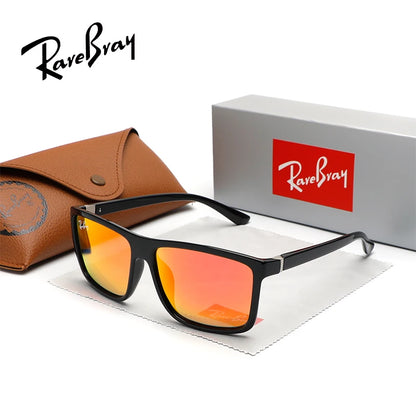 RareBray Polarized Sunglasses – Large Square Frame, UV400, Unisex