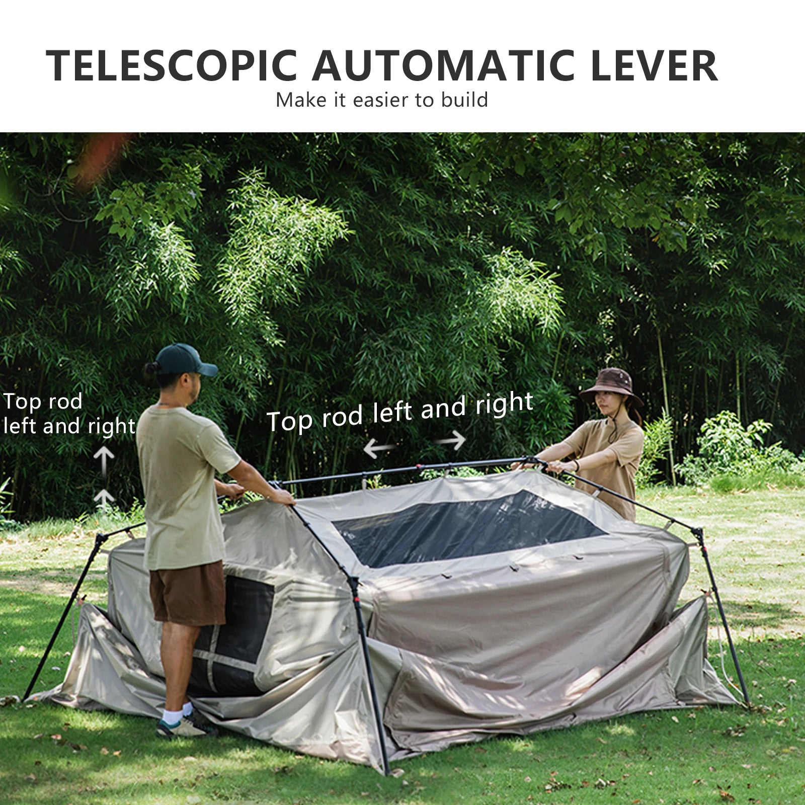 Persons Outdoor Automatic Camping Family Tent