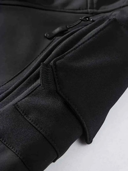 New Autumn WinterTactical Jackets Men Military Soft Shell Waterproof Windproof Hooded Jacket Outdoor Functional Multi-pockets