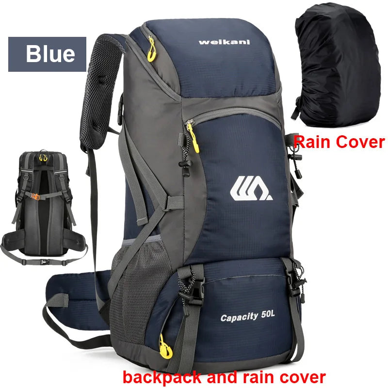 50L Hiking Backpack – Waterproof Travel Rucksack for Camping, Trekking &amp; Travel