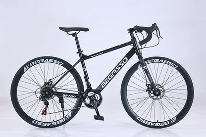 Cross-border wholesale 700C geared unisex road bike for urban outdoor commuting, adult student