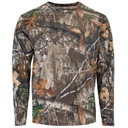 Camo &amp; Wildlife Graphic Long-Sleeve T-Shirt – Unisex Oversized Pullover Tee