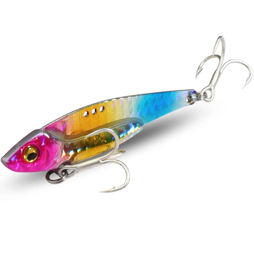 GOBAIT VIB Metal Jig Fishing Lure – Sinking Vibration Blade Bait | 7g–20g | Pike, Bass &amp; Trout