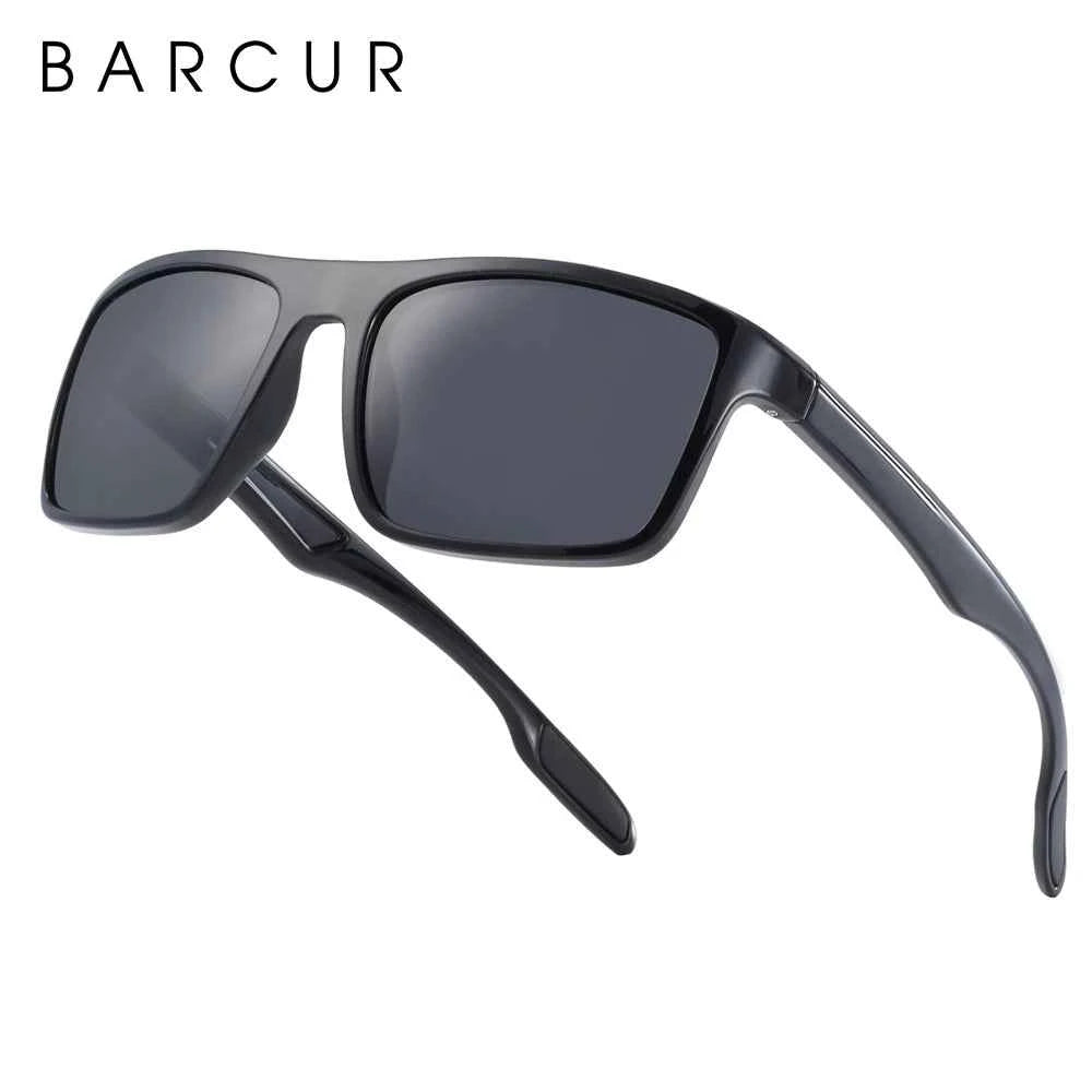 BARCUR Cycling Sunglasses – TR90 Ultralight Polarized UV400 Square Eyewear for Men &amp; Women