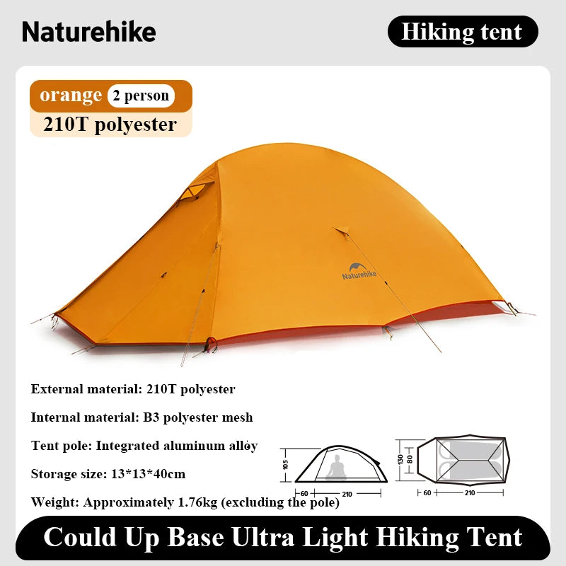 Naturehike Could Up Base 2025 Ultra light trekking tent Tent outdoor camping overnight double camping equipment