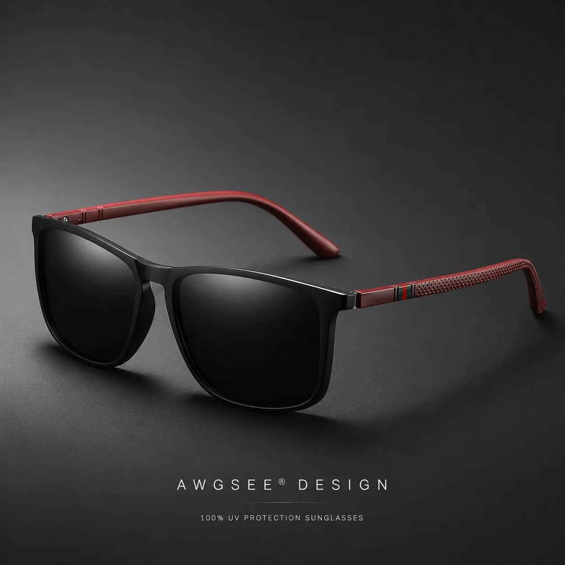 Classic Square Polarized Sunglasses – UV400 Lightweight Shades for Driving, Fishing & Travel