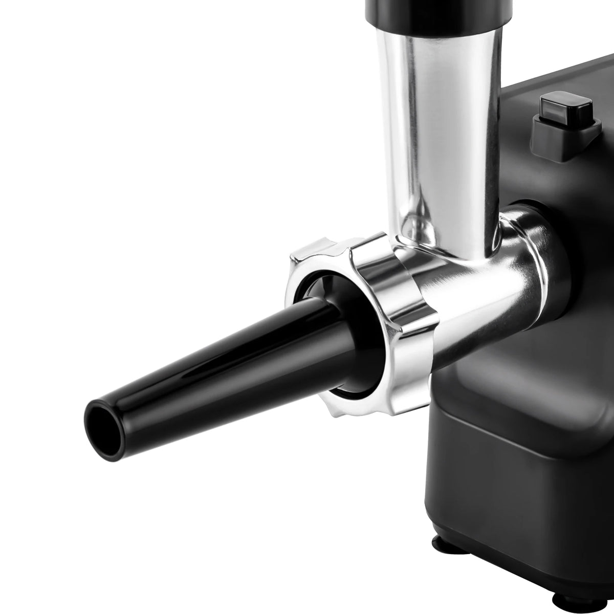 Electric Meat Grinder &amp; Sausage Stuffer – 400W/1000W Peak | 3 Plates | Copper Motor | 110V &amp; 220V | Model MG-S1