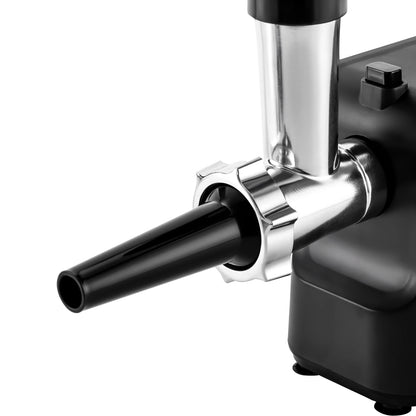 Electric Meat Grinder &amp; Sausage Stuffer – 400W/1000W Peak | 3 Plates | Copper Motor | 110V &amp; 220V | Model MG-S1