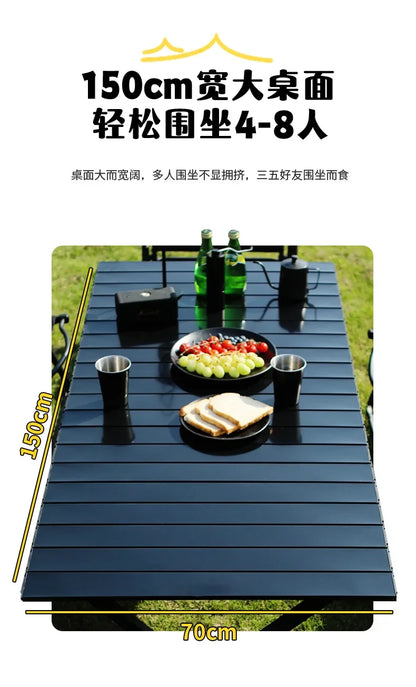Parasol Tables Camping Cabinet Pliante Tourist Folding Table Outdoor Coffee Portable Folding table