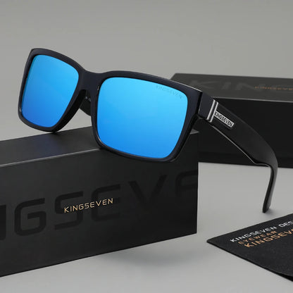 KINGSEVEN 750 Polarized Sunglasses – Square Frame, UV400, Unisex