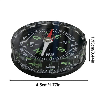 Waterproof Hiking Compass – Multifunctional Sighting Navigation for Survival, Mountaineering &amp; Boating