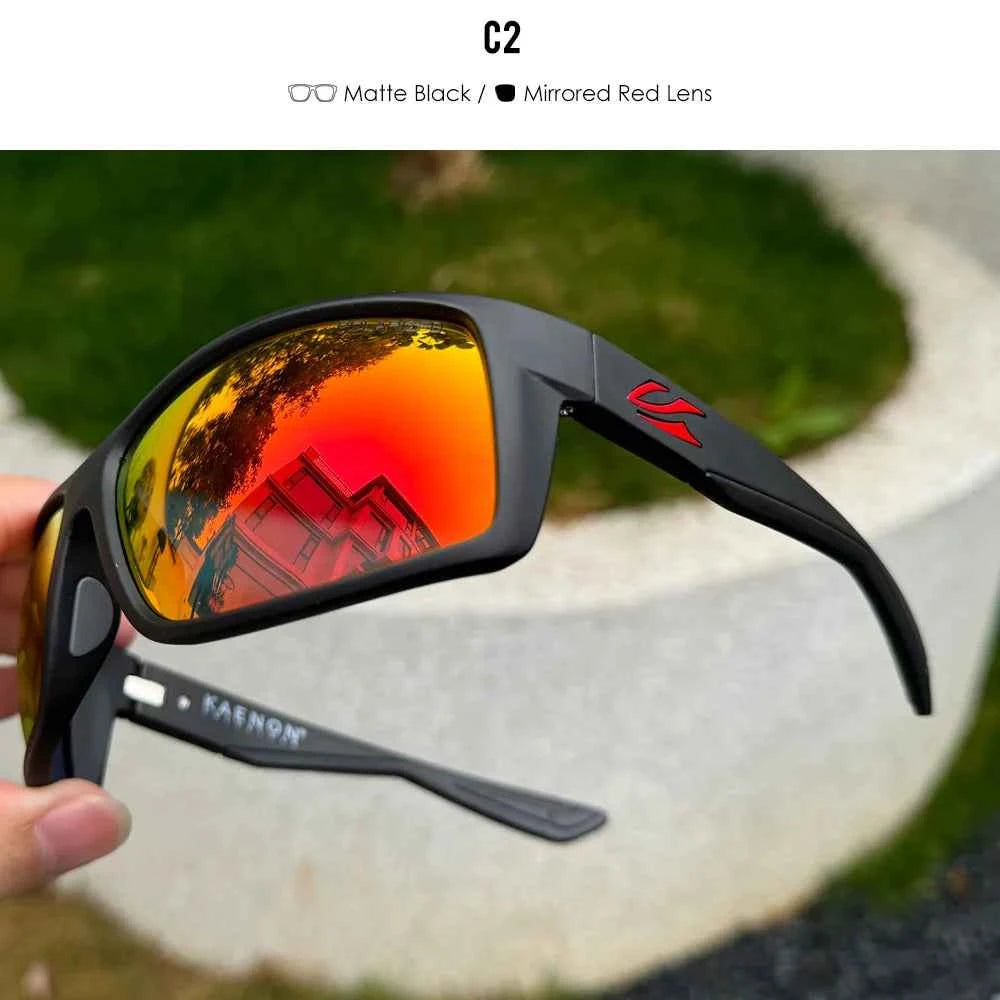 KN66 Polarized Sport Goggle Sunglasses – TR-90 Frame, UV400, 8 Lens Colors