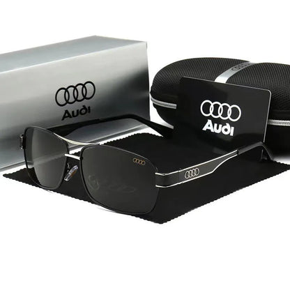 Audi Polarized Sunglasses – UV400 TAC Lens Anti-Glare Alloy Frame for Driving, Cycling &amp; Outdoor