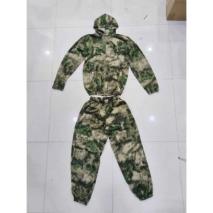Mesh Ghillie Suit – Breathable Camo Hoodie &amp; Pants Set for Hunting, Fishing &amp; Tactical Use