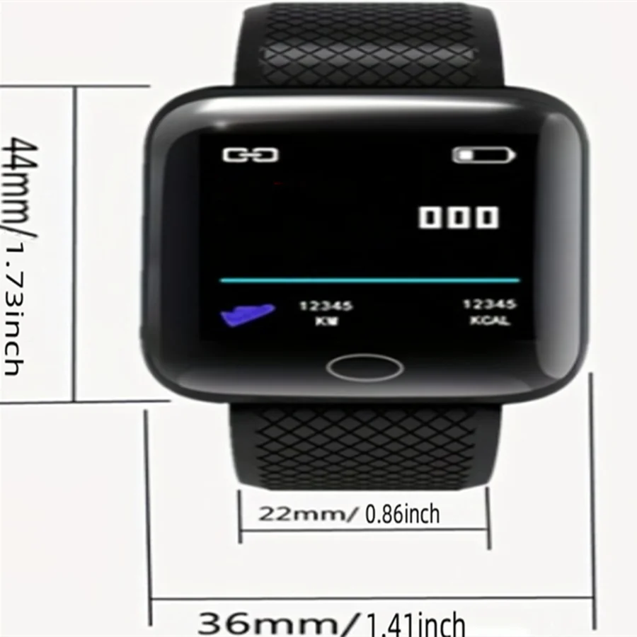 Fitness Smartwatch | Heart Rate, Sleep &amp; Activity Tracker | Android &amp; iOS