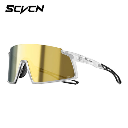 Kapvoe Cycling Sunglasses Photochormic Glasses for Men Hiking UV400 Sports Casual Glggles MTB Bike Glasses Outdoor Eyewear 2026