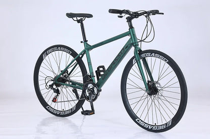 Cross-border wholesale 700C geared unisex road bike for urban outdoor commuting, adult student