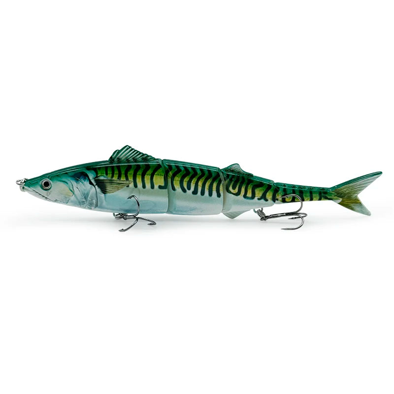 Bionic Multi-Section Swimbait – 20cm / 55g Far-Casting Jointed Lure for Sea &amp; Freshwater