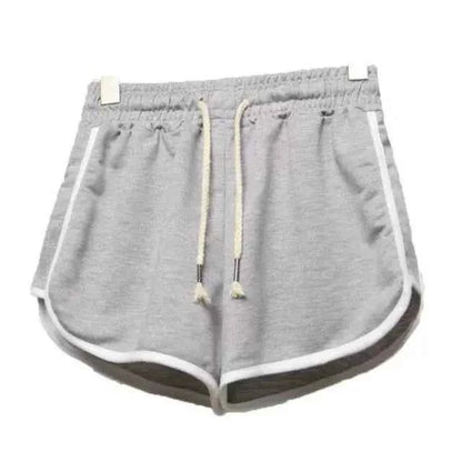 1pcs Summer Women Casual Solid Shorts Girl Gym Workout Shorts Pants Ladies Mid Waisted Yoga Short Student  Loose Shorts S-3XL
