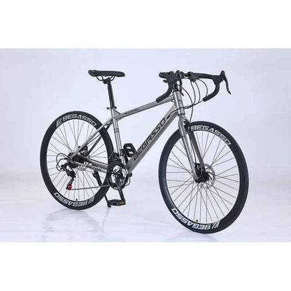 Cross-border wholesale 700C geared unisex road bike for urban outdoor commuting, adult student
