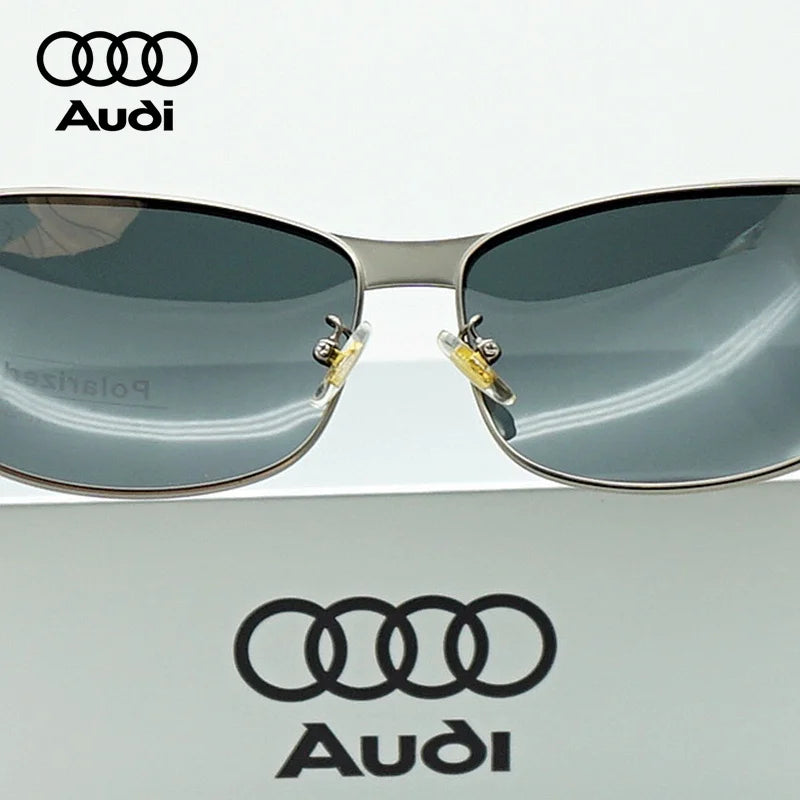 Audi Polarized Sunglasses – Unisex UV400 Anti-Reflective Alloy Frame Driving Glasses