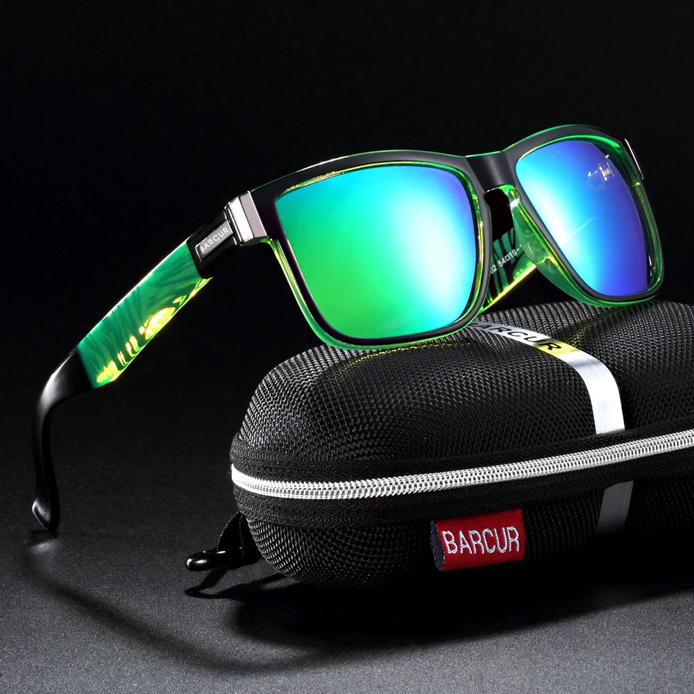 Polarized Sport Sunglasses for Men – UV400 Cycling, Driving &amp; Outdoor Eyewear