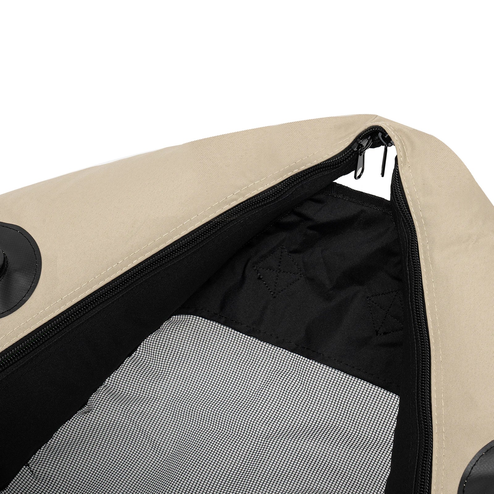Outdoor Inflatable Fishing Boat Khaki Portable Fishing Raft 286.6LBS Load 90-180° Adjustable Backrest for Ocean/River Fishing