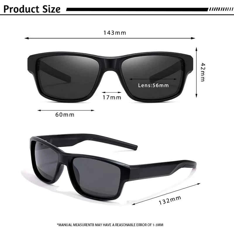 CATERSIDE New Polarized Sunglasses Men Outdoor Sports Small Frame Sun Glasses Fishing Cycling Fashion Eyewear Lunette De Soleil