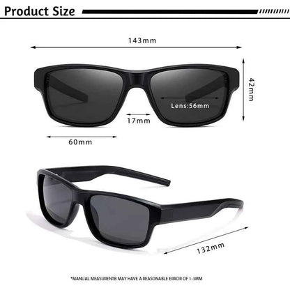 CATERSIDE New Polarized Sunglasses Men Outdoor Sports Small Frame Sun Glasses Fishing Cycling Fashion Eyewear Lunette De Soleil