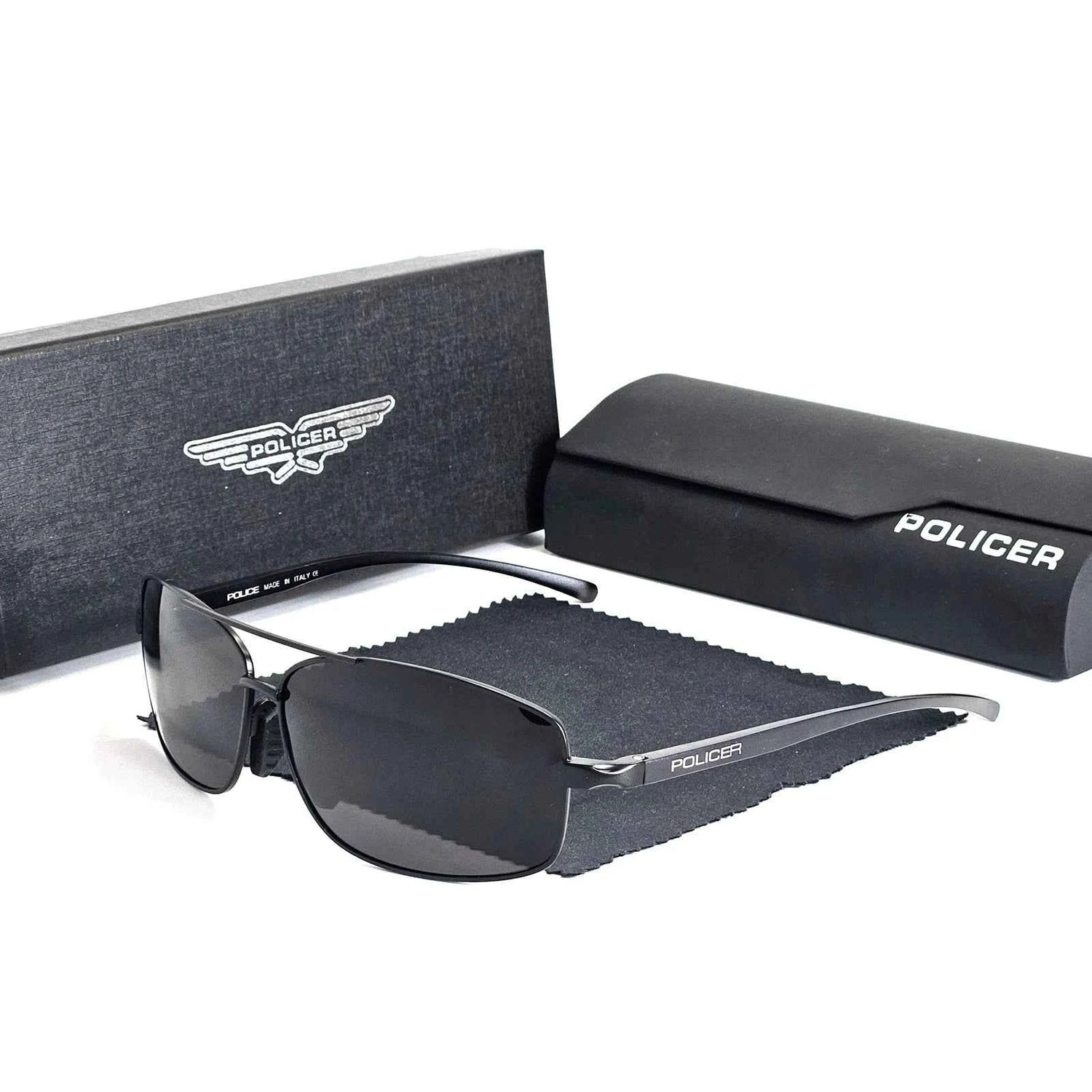 Audi Sunglasses Polarized UV400 Driving Sunglasses for Men/Women Square Frame Glasses Wholesale Gift for Auto Enthusiasts 5571