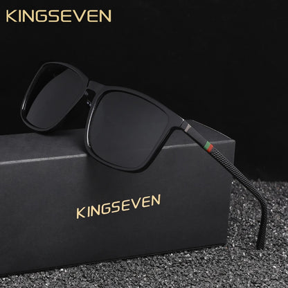 KINGSEVEN 7365 Polarized Sunglasses – TR-90, UV400, Rectangle, Unisex