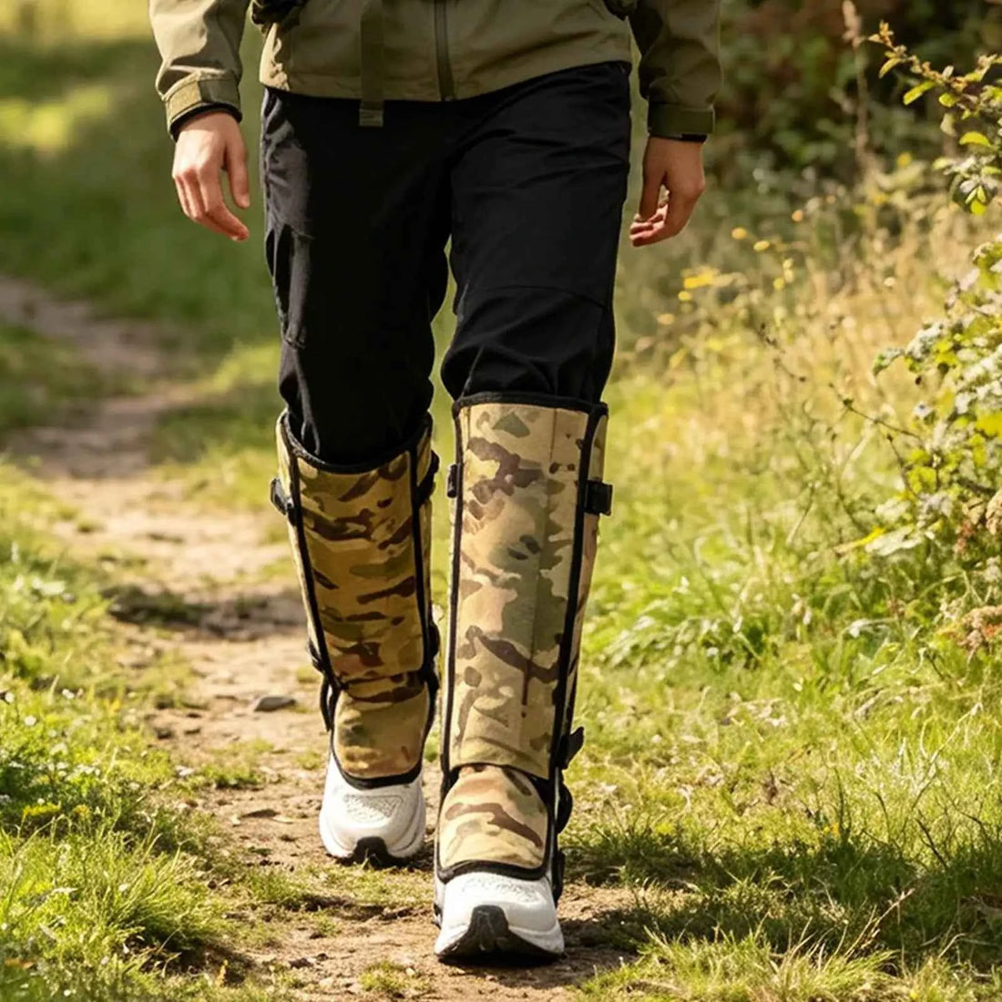 Anti Snake Bite Gaiters — Waterproof Leg Guards for Hiking, Hunting &amp; Outdoor Work