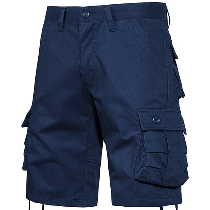 Mens Camo Shorts Men Camouflage Overalls Loose Casual Outdoor Sports Half Pants Side Pocket Cotton Comfortable Shorts