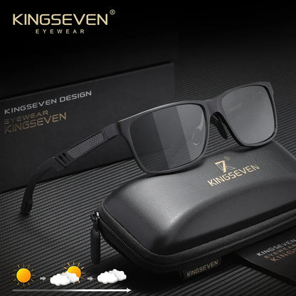 KINGSEVEN Trendy Polarized Sunglasses – UV400 Anti-Glare Outdoor Eyewear for Men &amp; Women